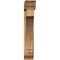 Ekena Millwork Imperial Traditional Smooth Bracket w/ Offset Brace, Western Red Cedar, 7 1/2"W x 40"D x 44"H BKT0806X40X44IMP01SWR - alternate 4